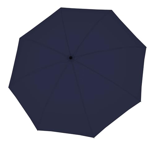 Parapluie Doppler Fiber Stabil AC uni navy avec poignée Fritz de taille unique