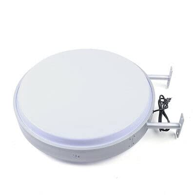 Panneau lumineux LED de 24 pouces - Double face - Rond - En acrylique - Pour restaurant
