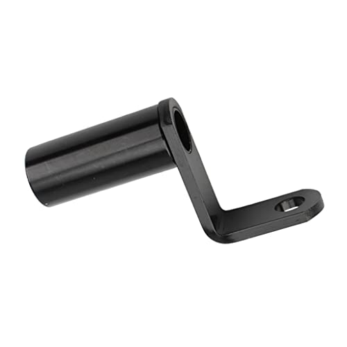 Image of CALANDIS Motorcycle Rearview Side Mirror Extender Bar Bracket For Phone GPS Black