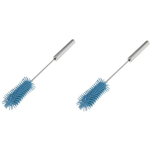 2 Piezas Cepillo de Limpieza biberón Limpiador de Tazas Cepillo Limpiador de Botellas cepillos para biberones cepillos de Limpieza para el hogar cepillos de Copa Gel de sílice