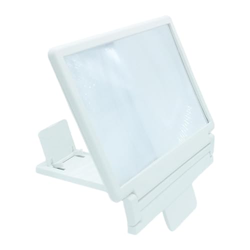 Lupa de pantalla para teléfono celular, soporte para pantalla de teléfono móvil, amplificador de pantalla de 7 pulgadas para video, películas, soporte para teléfono celular con ampliador de