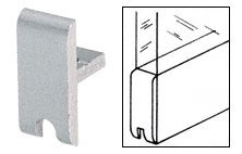 CRL D332A Satin Anodized End Cap for D610 ftH' Bar