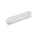 Brixwell Silver Line Snap-in Tilt Latch 85 Series Right Hand in White Finish, 2-3/8