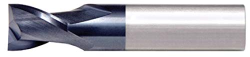 Image of Alfa Tools SCS61351AL 1 /2X1 /2 Single End 2 Flute Center Cutting AlTiN Carbide End Mill Made In USA,
