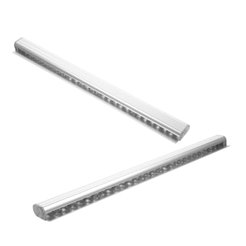 FUNOMOCYA Alloy Menu Kitchen Holder 2pcs Aluminum Alloy Clip Unit Wall-mounted Receipt Holder Restaurant Rack