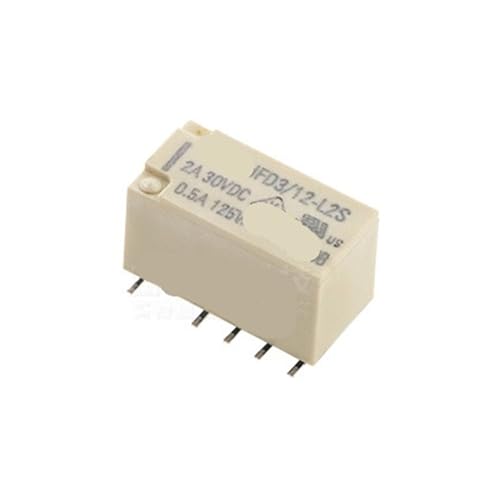 Relais de verrouillage magnétique HFD3/5-L2S bistable à double bobine 10 broches CMS