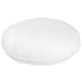 Linnea Coussin à recouvrir Rond 50 cm C Bullet Blanc garnissage Polyester