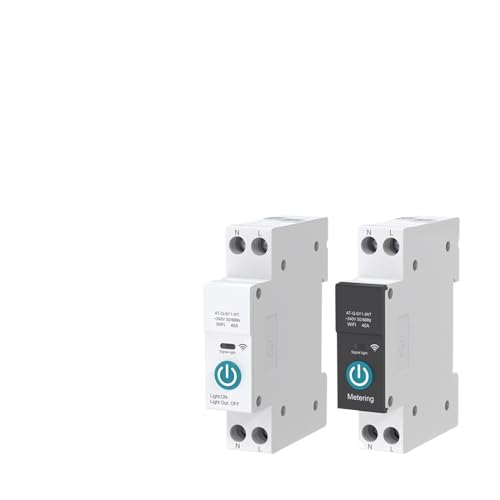 Disjoncteur intelligent 1P 240V 20A rail DIN application contrôle sans fil - 2