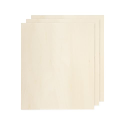 QUARKZMAN 3 Piezas De Tablero De Tilo 210 X 300 X 5mm Tablas De Madera Sin Acabar Contrachapado Para Manualidades Corte Laser Con Superficies Lisas