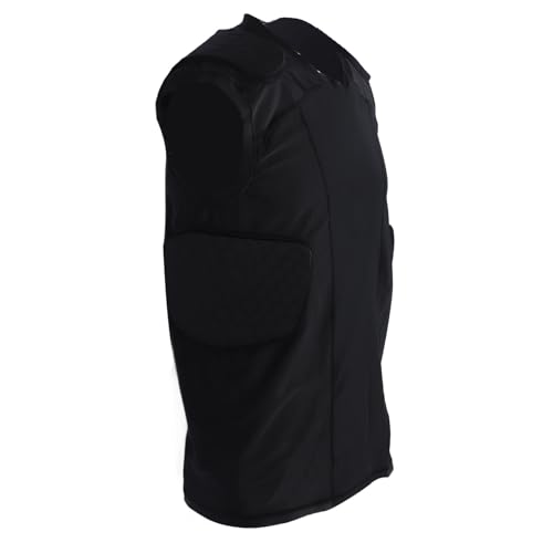 Chaleco de compresión acolchado Sorandy contra impactos: protector de pecho para fútbol 4
