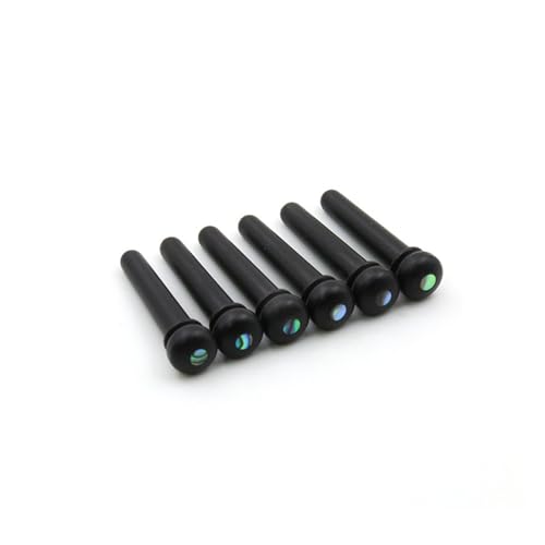 Chevilles de chevalet en ébène pour réparer le sustain d'une guitare acoustique