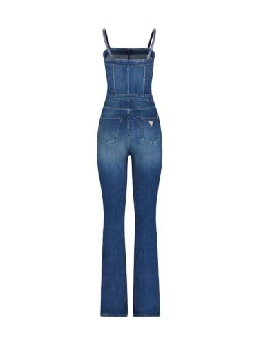 Jumpsuit de algodón premium GUESS estilo chándal sin mangas para mujer W6RD0ID6883 3