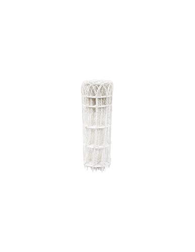 Filiac Bordure Parisienne Grillage plastifié Blanc Hauteur 0,65 m - Longueur 10 m