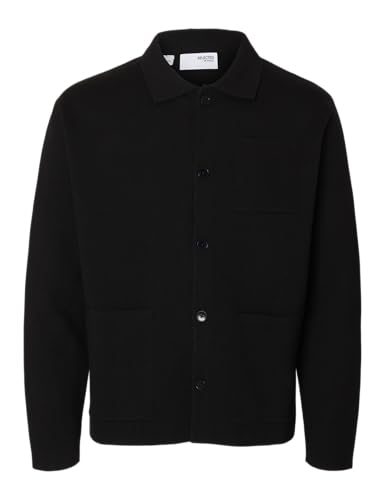 Cardigan en maille fluide coupe loose gilet souple SELECTED HOMME