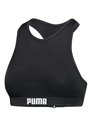 Foto von PUMA Damen High Nck T Badebekleidung, Schwarz, XL EU