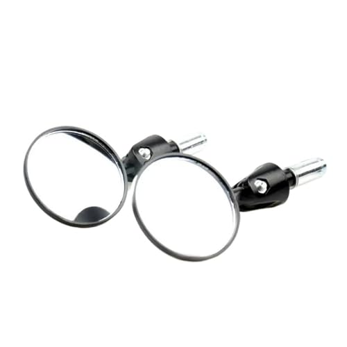 Espejos Laterales Motos 2 Unids/par Retrovisor Para Motocicleta Espejos Redondos 7/8 manillar Extremo De La Barra Espejo Plegable Manillar Espejo Para Motocicleta