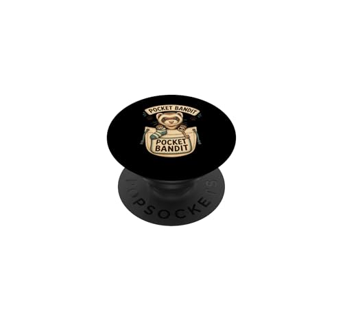 Hurón Pequeño Travieso PopSockets PopGrip Adhesivo