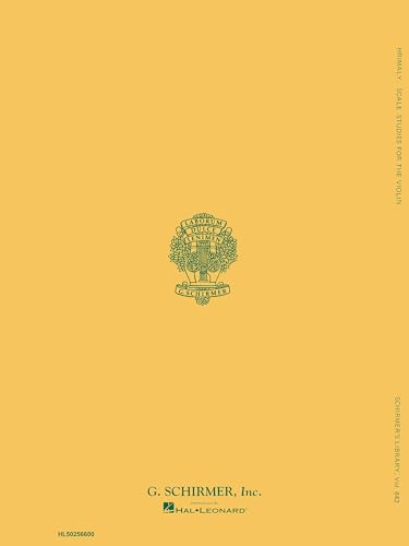 image for G. Schirmer, Inc. Hrimaly: Scale Studies for Violin | Essential Violin