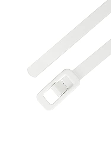 Allegra K Skinny Slim Thin Nonporous Waist Belt Rectangle Buckle PU Leather Solid Simple Belts for Jeans Dress2