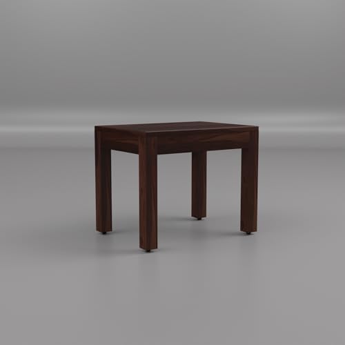 Image of Solid Wood Cane 4 Seater Dining Table Set | Four Seater Dining Table with 3 Cushions Chairs & 1 Bench for Dining Room | 4 Seater Dining Set for Hotel Restaurant | Sheesham, A-Walnut