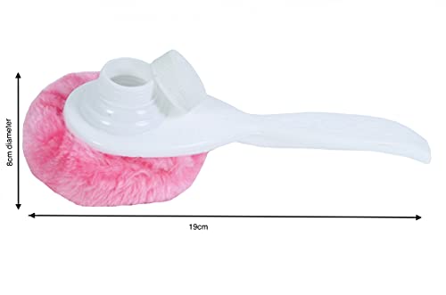 Image of The ChipmunK Store's Makeup Powder puff Combo with handle (Pink, Green)