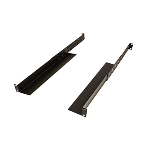 Image of NavePoint Universal 1U Rack Mount 4-Post Shelf Rail for Dell Compaq IBM HP APC - 33.5 Inches deep