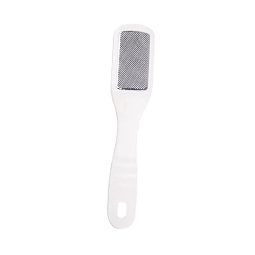 FOMIYES Stainless Steel Foot File Dual Sided Remover for Dead Skin Removal Comfortable Grip Tool for Home Professional