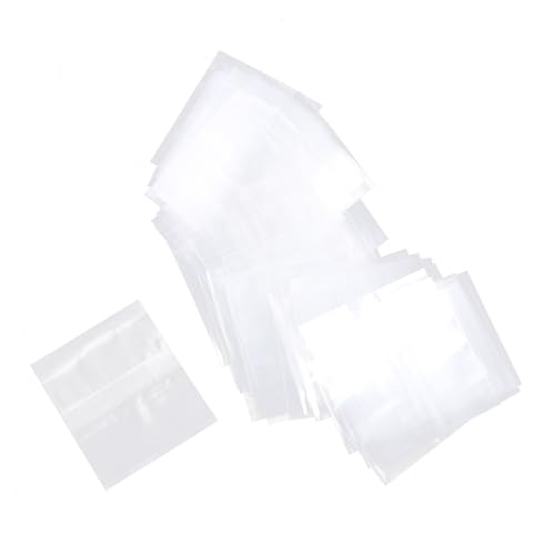 Beaupretty 500個 製熱収縮シール膜 透明キャップ用断熱防錆フィルム 小瓶 容器密封包装用 熱シール対応シュリンクバッグ