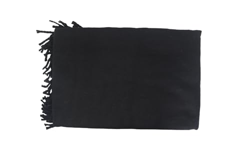 Wonderlist Tibetan Meditation Shawl Wool Handloom Meditation Oversize Shawl Throw Pure Wool Wrap Clothing Gift for Men Women3