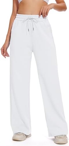 M MOTEEPI Women Sweatpants Wide Leg 30