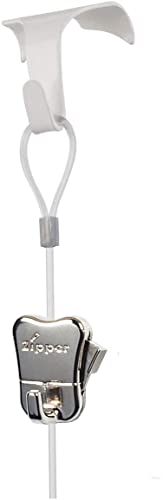 4 Pack each STAS Moulding Hooks + Perlon Cords with Loop 59