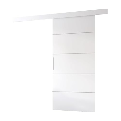 MINIO go for it - Porte Coulissante Interieur avec Rail CLEAN B, Portes Coulissantes Murales Intérieures, Coulis, Complet Raille Doors, Ensemble Porte...