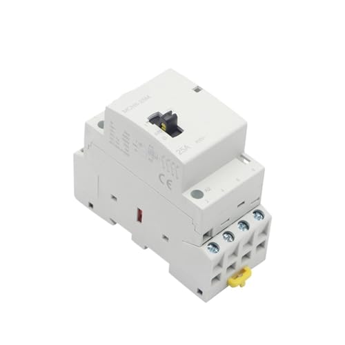 Contacteur modulaire 4P 25A MCH8-25M avec commande manuelle pour Rail Din