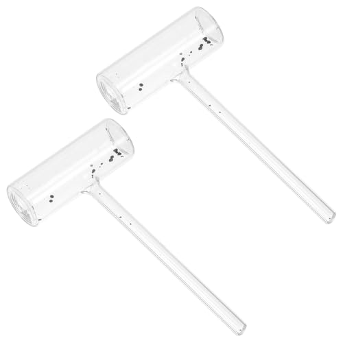 Sosoport 2 piezas Tubo de Sublimación de de Física Herramienta de Laboratorio Diseño Transparente y Resistente para Demostraciones Educativas