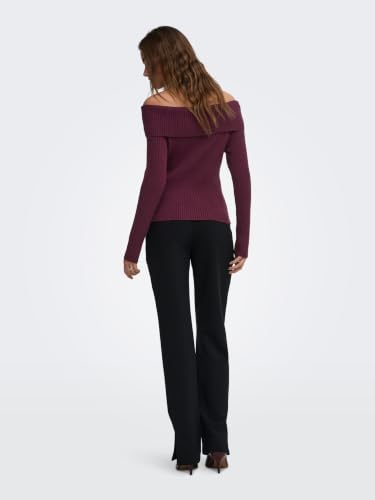 ONLY Onlkatia Ls Off Shoulder KNT Noos – Ansicht 5