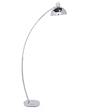 Lampadaire d'intérieur élégant avec abat-jour flexible