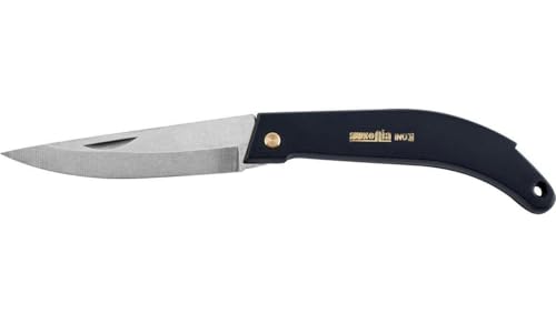 AUSONIA - Coltello da pescatore lama inox Cm 19 manico plastica