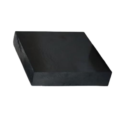 Panel PEEK 2 mm negro cuadrado para componentes mecánicos y fresado CNC