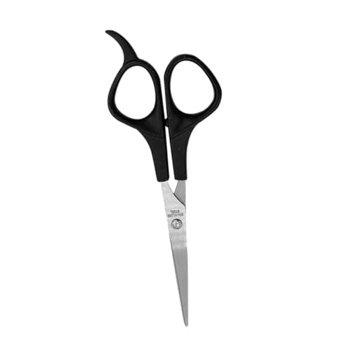 PRETYZOOM Tijeras para Cortar Pelo de Acero Inoxidable con Mango Ergonómico Estructura Firme y Filo Afilado para Peluquería y Barbería Profesional Casa