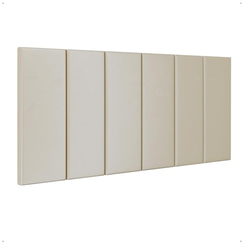 Cabeceira Painel Suspensa Julia Estofada Suede Para Cama de Casal 1,40 (Areia) - Lojas RPM