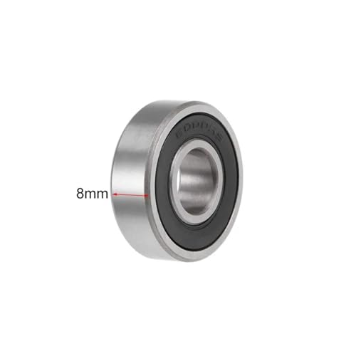 Roulements à billes 6000 2RS ABEC-5 10x26x8mm en caoutchouc - 6