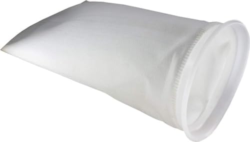 Duda Energy Welded Singed Polyester (PESP1PW) Filter Bag 7" x 16" Industrial Size #1 100 Micron, 10 Pack image 2