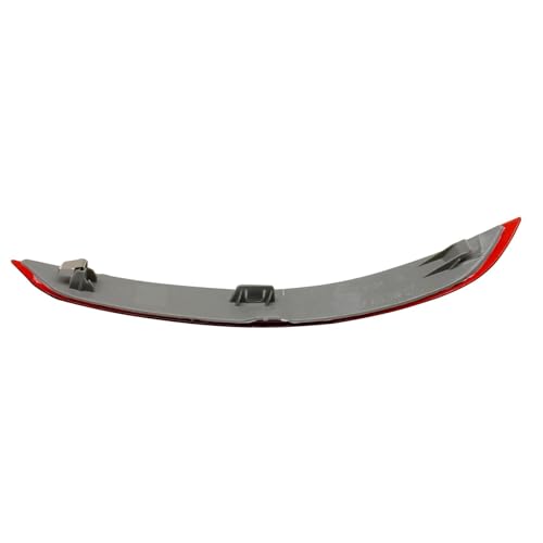 Image of XQSMWF Rear Bumper Reflector Right Passenger Side Compatible with BMW X5 F15 2014-2018, Red Rear Bumper Marker Light Lens Trim, Replace 63147290092