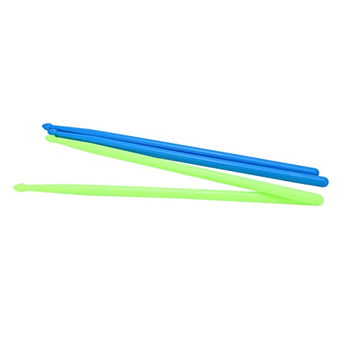Baquetas coloridas 5A de nylon para bateristas principiantes miniatura 3