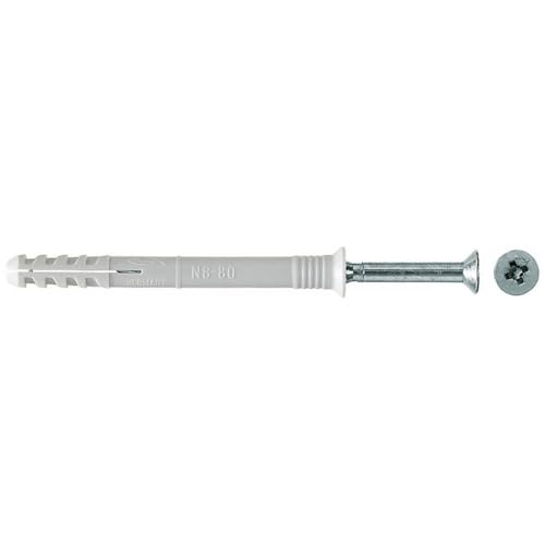 fischer 48792 Nageldübel N 8 x 80/40 S, Standard – Ansicht 1