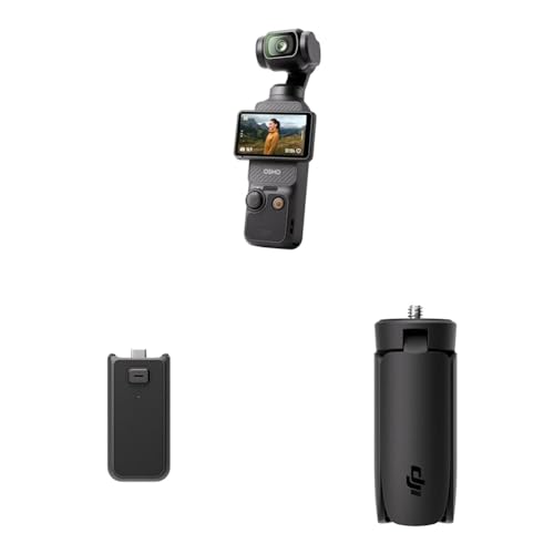 DJI Osmo Pocket 3 本体（ミニ三脚付き） Amazon | DJI アクションカメラ Osmo Pocket 3 長時間撮影コンボ