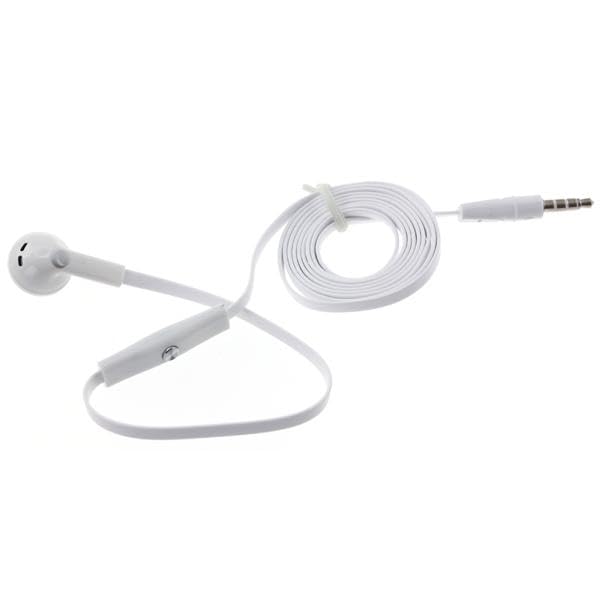Auricular Mono con Cable y Micrófono Blanco 3.5mm miniatura 6