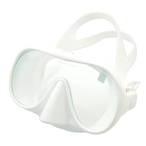 Snorkeling Diving for Adults Tempered Glass Swim with Nose for Diving Swimming
