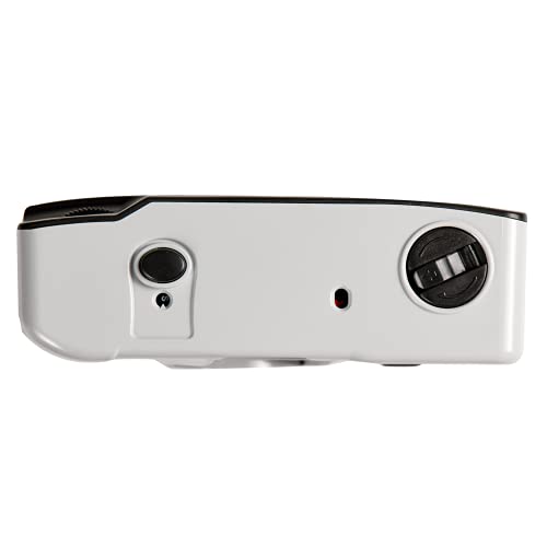 Reusable M35 35mm Film Camera, Fixed-Focus and Wide Angle, Build in Flash and Compatible with 35mm Color Negative or B/W Film (Film and Battery NOT Included) by Corex (Grey) - Thumbnail 5