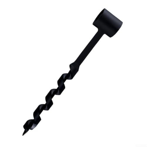Desiumite Punta elicoidale estesa per la lavorazione del legno con design a scanalatura a bordo singolo per foratura pulita ed efficiente per campeggio e uso esterno (10 x 230 mm)